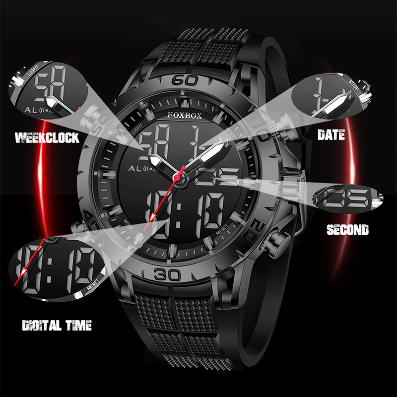 FOXBOX Mens Watches Sports Top - Luxury Watch Magazine recensie en prijs