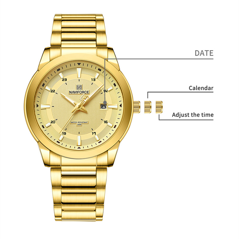 2024 Top Brand NAVIFORCE Mens  - Luxury Watch Magazine recensie en prijs