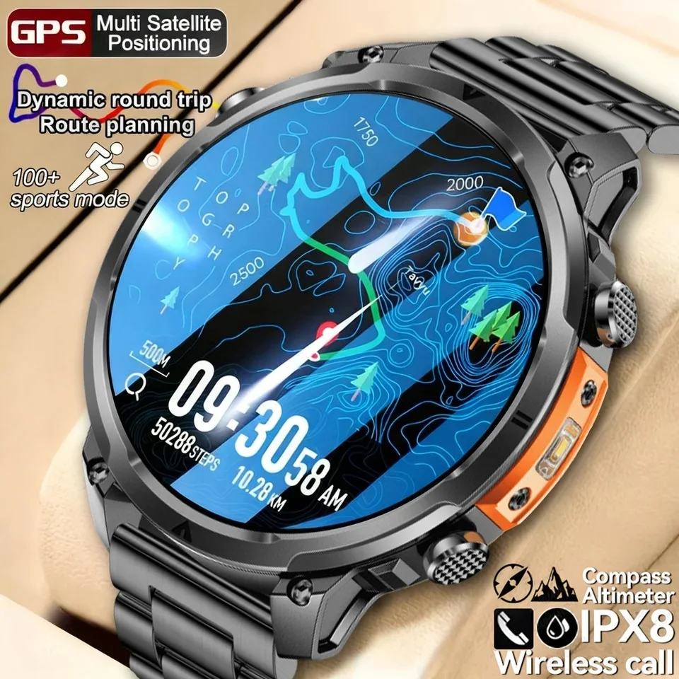 Luxury Military GPS Men Smartw - Luxury Watch Korea recensie en prijs
