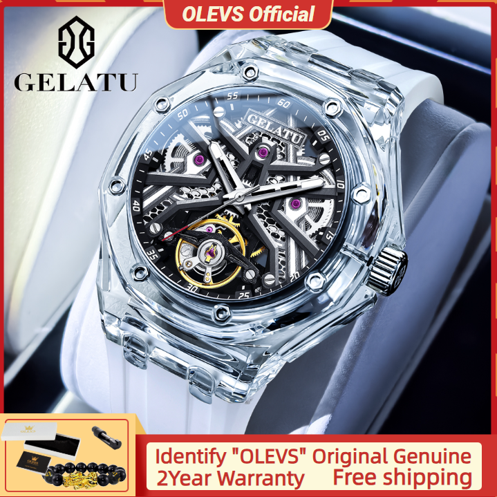 GELATU 8002 Automatic Mechanic - Luxury Watch Straps recensie en prijs