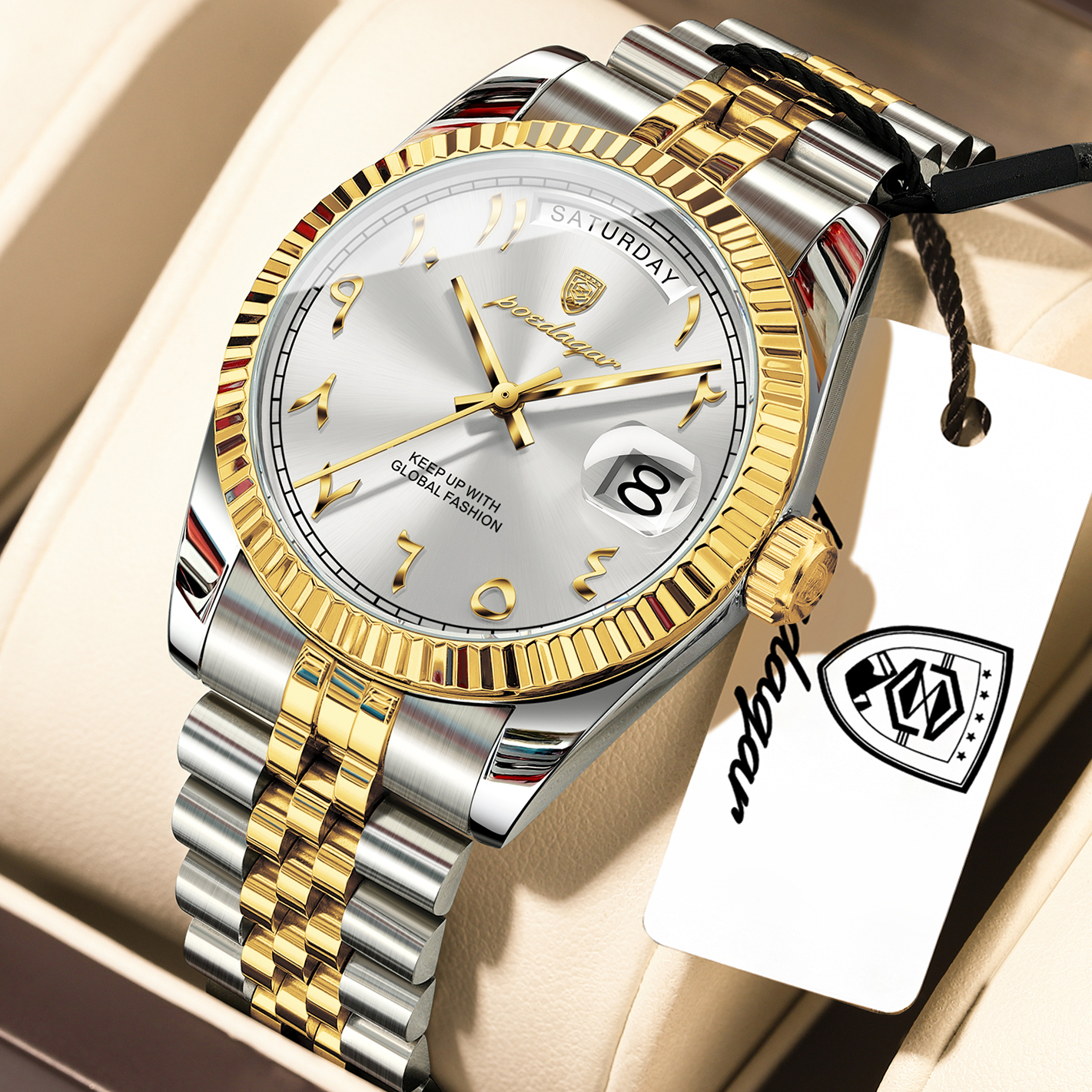 POEDAGAR Luxury Brand Man Cloc - Luxury Watch Magazine recensie en prijs