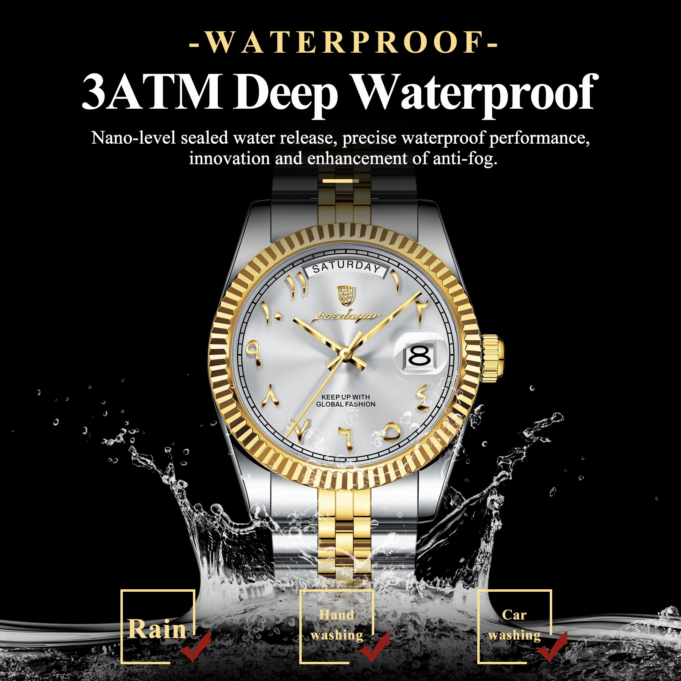 POEDAGAR Luxury Brand Man Cloc - Luxury Watch Magazine recensie en prijs