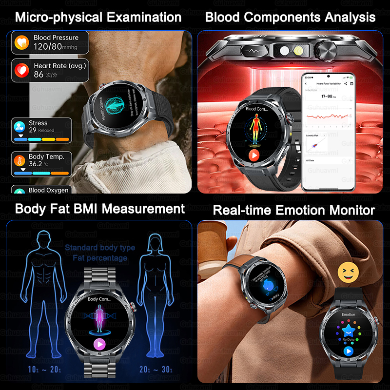 Al-GPT Professional Grade ECG  - Gmt Dual Timezone Watch recensie en prijs